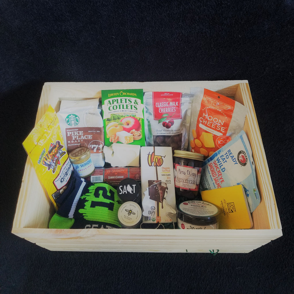 Washington Gift Box Gift Basket Made in Washington Gifts Crate