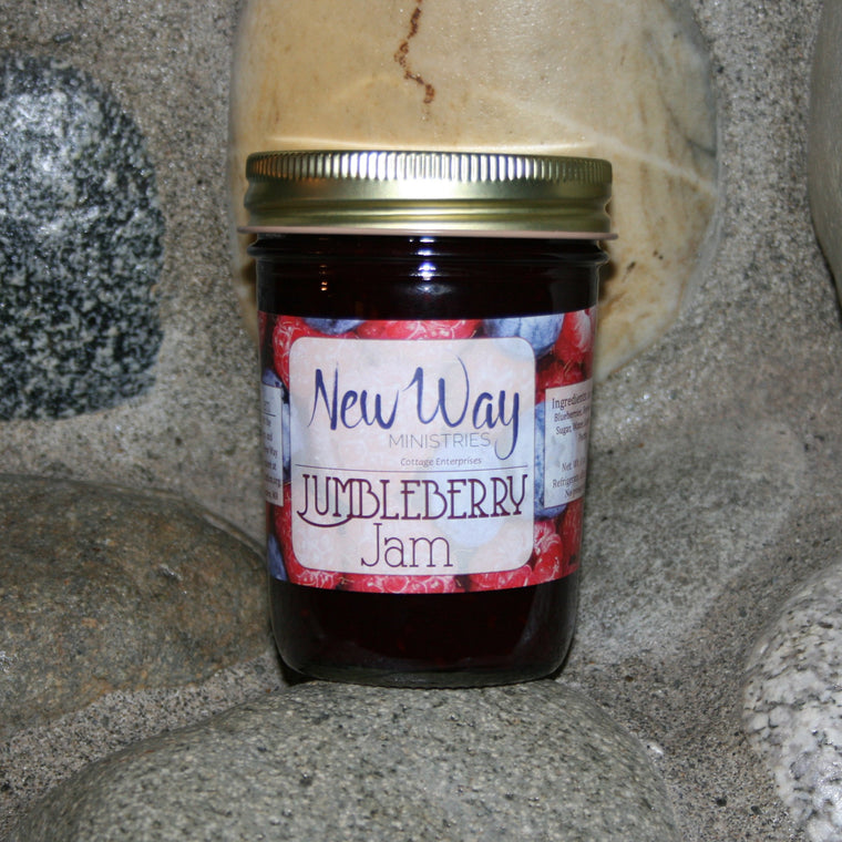 New Way Ministries Jumbleberry Jam Washington Gift Box Gift Basket Made in Washington Gifts